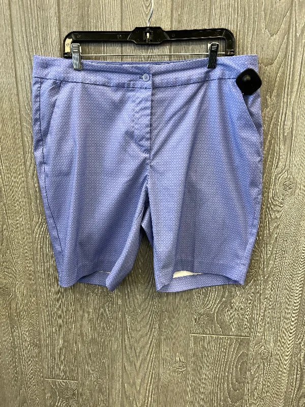 Shorts By Clothes Mentor In Blue, Size: 14