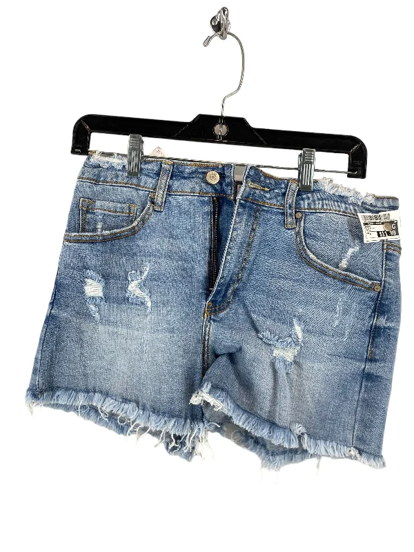 Blue Denim Shorts Clothes Mentor, Size M