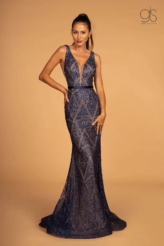 Prom Sexy Formal Beaded Evening Long Dress