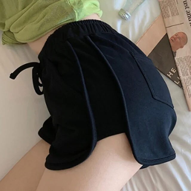 Amy Fashion - High Waist Korean Dolphin Shorts