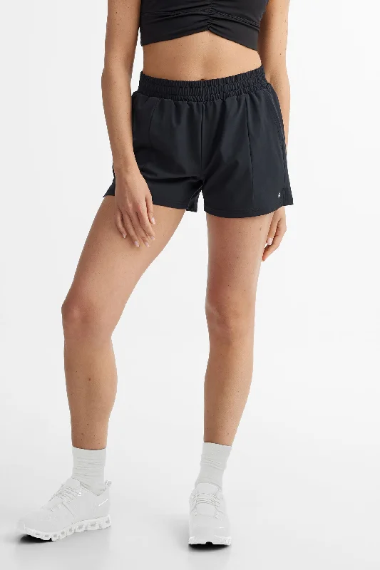 Short athlétique taille élastique - Femme