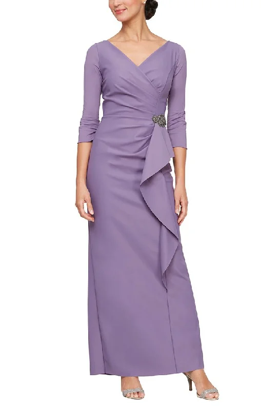 Alex Evenings 8134289 Long Formal Dress Sale