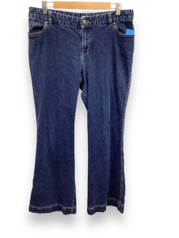 Jeans Boot Cut By J. Jill In Blue Denim, Size: 12