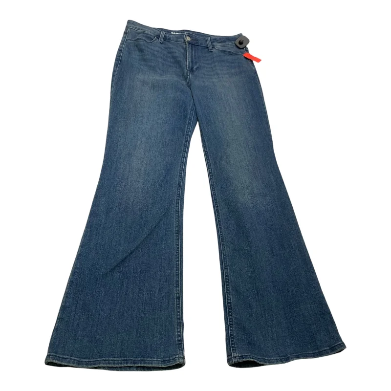 Jeans Flared By Old Navy In Blue Denim, Size: 10