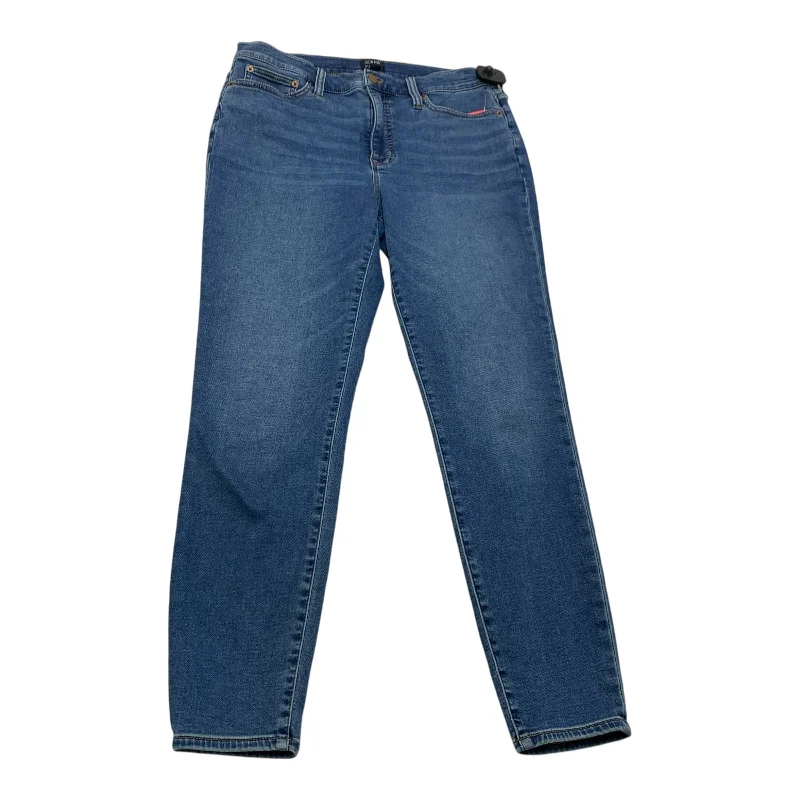 Jeans Skinny By J. Crew In Blue Denim, Size: 10