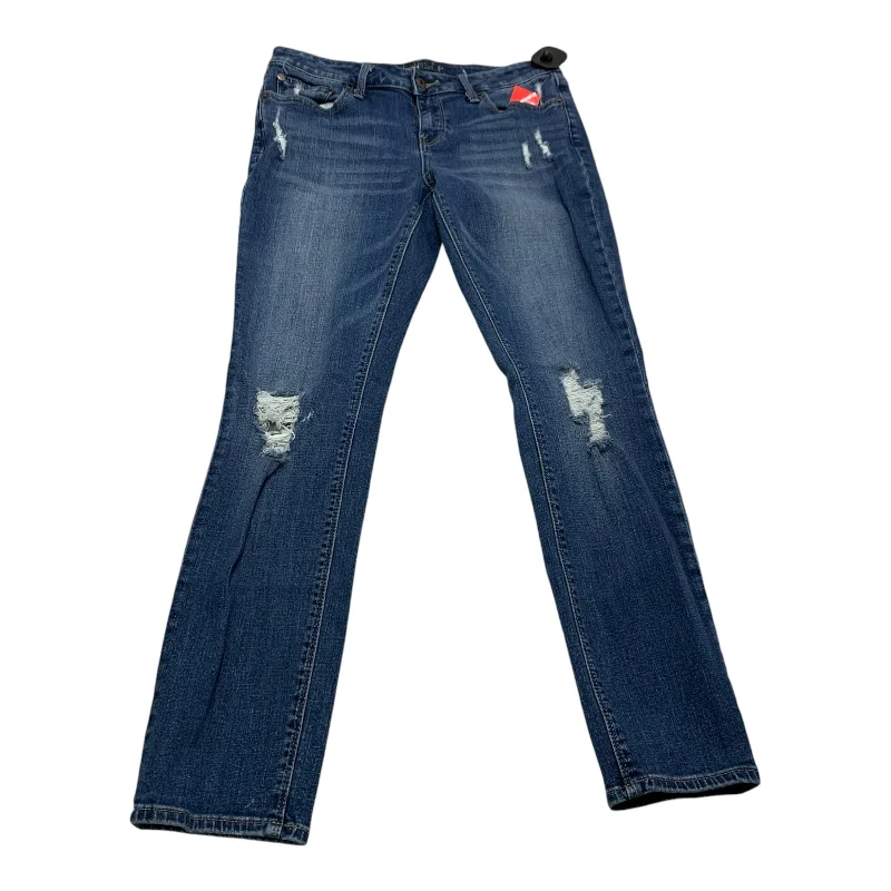 Jeans Skinny By Lucky Brand In Blue Denim, Size: 8