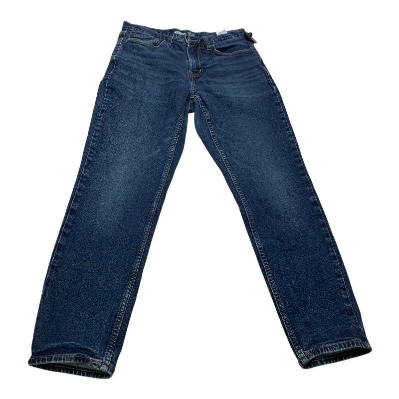 Jeans Straight By Old Navy In Blue Denim, Size: 10