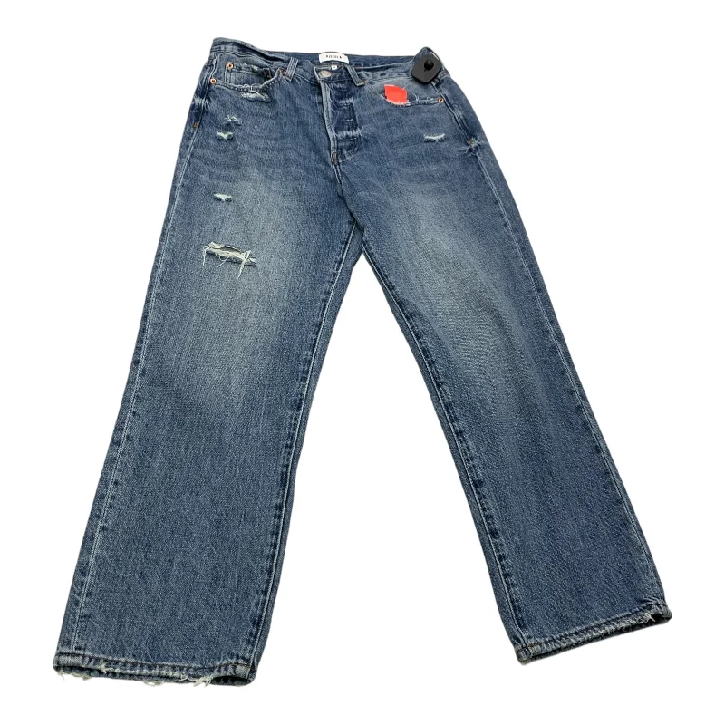 Jeans Straight By Pistola In Blue Denim, Size: 8