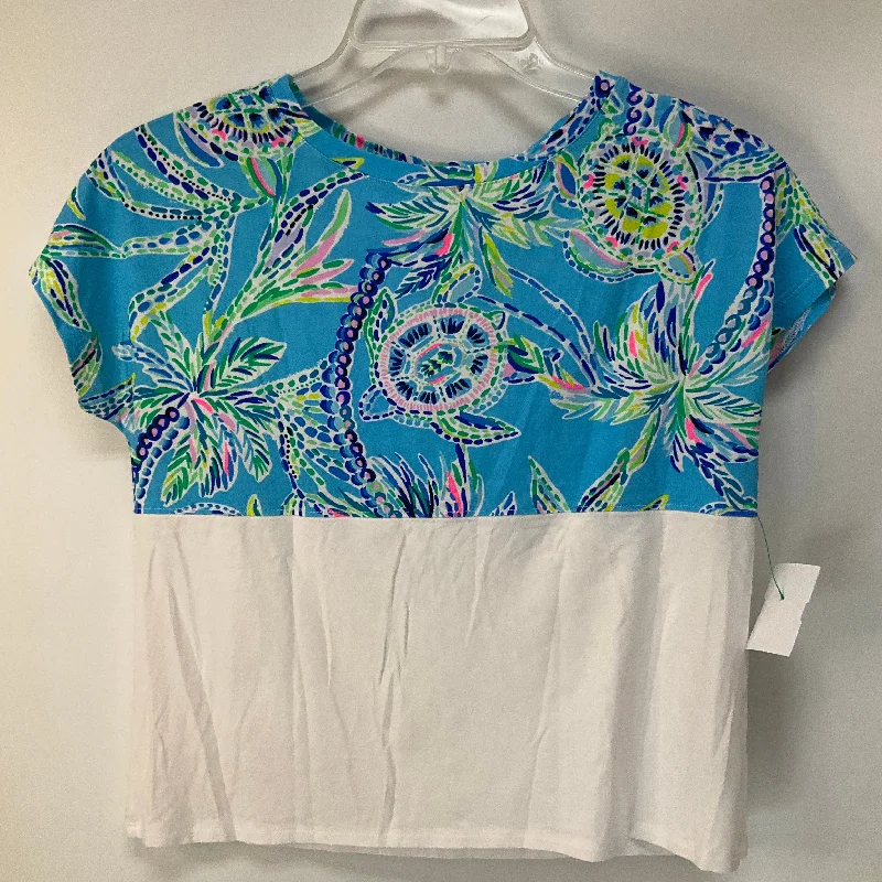 Top Short Sleeve By Lilly Pulitzer In Multi-colored, Size: Xxs