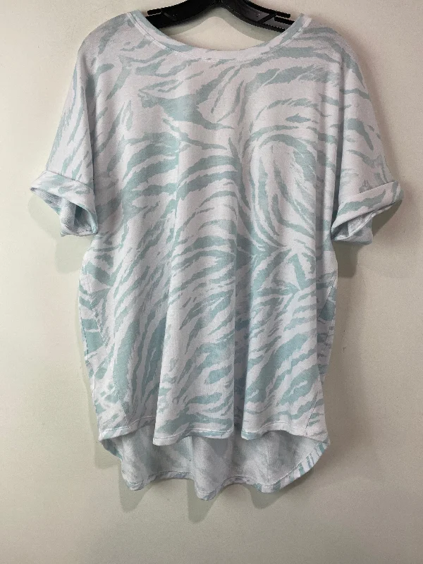 Top Short Sleeve By Wonderly In Green, Size: Xl