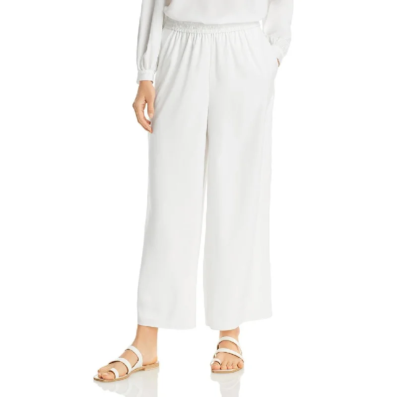 Eileen Womens Cozy Comfy Wide Leg Pants