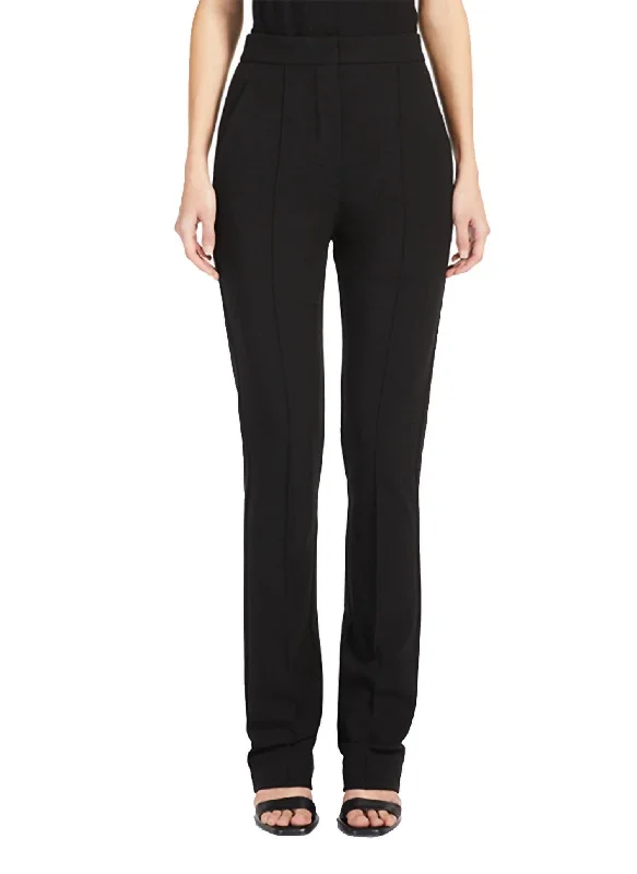 Lari Jersey Pants In Black