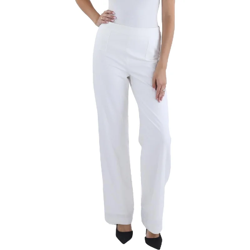 Womens Lined Dressy High-Waist Pants