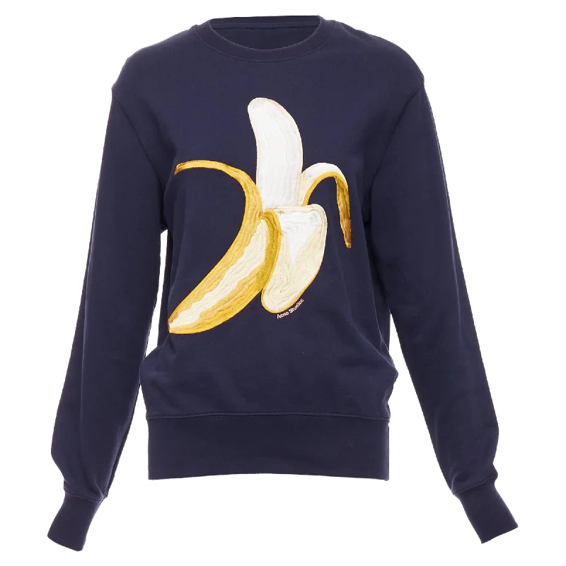 Acne Studios 10 Corso Como Banana Embroidery Logo Sweater