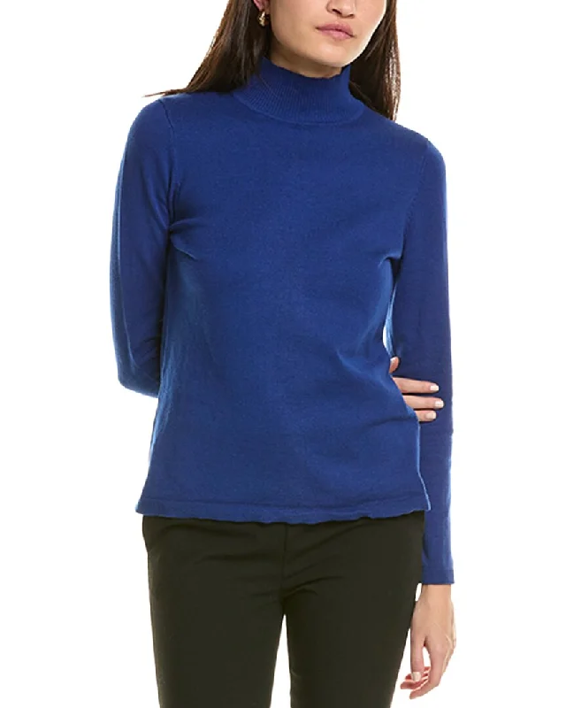 Jones New York Mock Neck Sweater