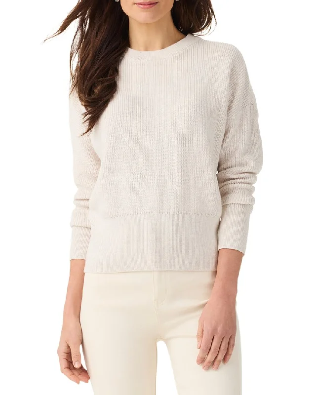 NIC & ZOE Stitched Crew Sweater