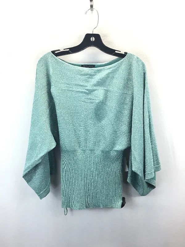 Top 3/4 Sleeve By 89th And Madison In Blue, Size: L