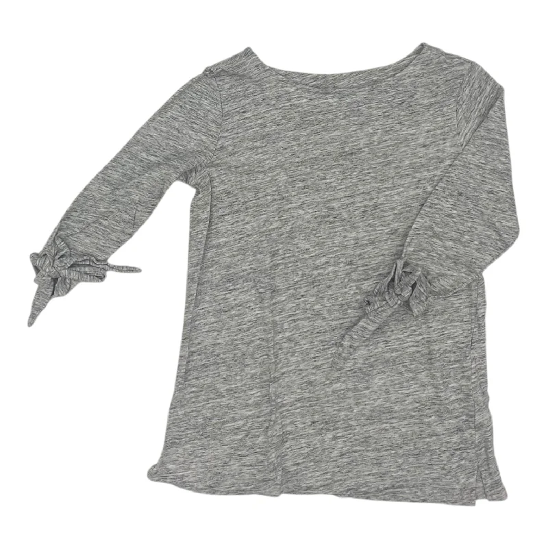 Top 3/4 Sleeve By Old Navy In Grey, Size:Xs