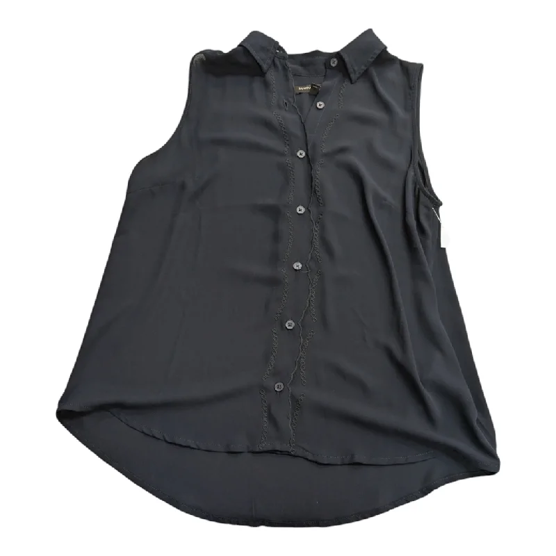 Top Sleeveless By Banana Republic In Navy, Size: S