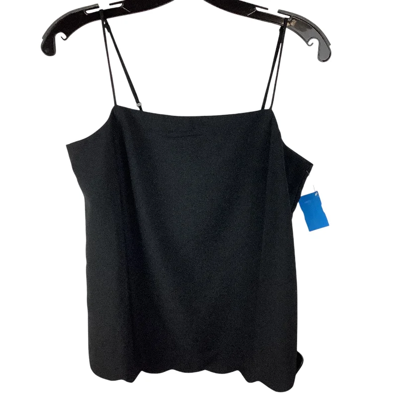 Top Sleeveless By J. Crew In Black, Size: 4