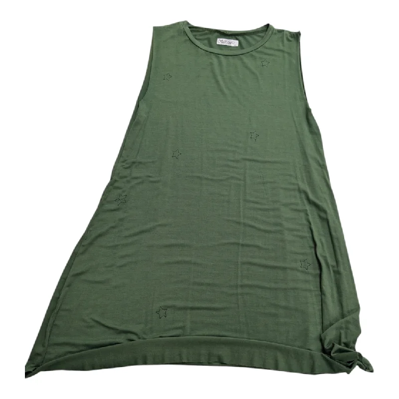 Top Sleeveless By lauren moshi In Green, Size: S